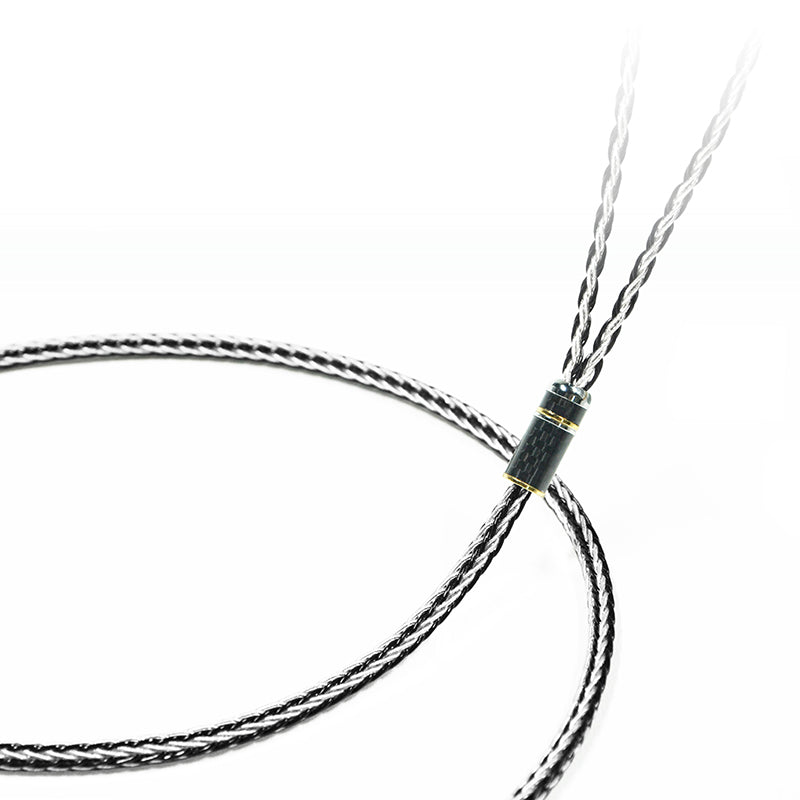 7N Silver & Copper Hybrid Headphone Upgrade Cable with Dan Clark Dual Hirose 4-Pin Connectors - Image 3