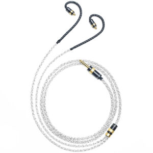 6N Single Crystal Silver & Graphene Hybrid IEM Cable for SENNHEISER IE200, IE300, IE600, IE900