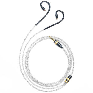 6N Single Crystal Silver & Graphene Hybrid IEM Cable with Westone Linum T2 Connectors