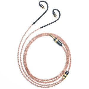 6N Single Crystal Copper & Graphene Hybrid IEM Cable with Acoustune Pentaconn Ear Connectors