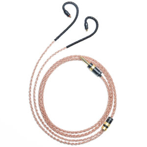6N Single Crystal Copper & Graphene Hybrid IEM Cable with Westone Linum T2 Connectors