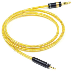 6N Silver-Plated OFC Shielded Headphone Upgrade Cable for SHURE SRH840A, SRH440A