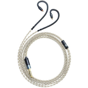 6N Single Crystal Silver IEM Upgrade Cable with Westone Linum T2 Connectors