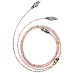 6N Single Crystal Copper & Graphene Hybrid Headphone Cable with SENNHEISER HD Series 2-Pin Connectors