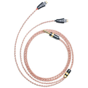 6N Single Crystal Copper & Graphene Hybrid Headphone Cable with Fostex TH Series 2-Pin Connectors