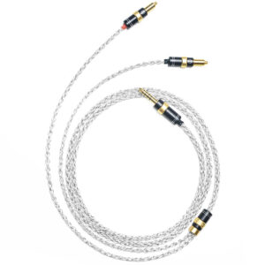 6N Single Crystal Silver & Graphene Hybrid Headphone Cable for Shure SRH1440, SRH1540, SRH1840