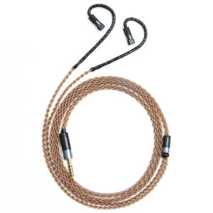6N Single Crystal Copper IEM Upgrade Cable with QDC-Style 2-Pin Connectors