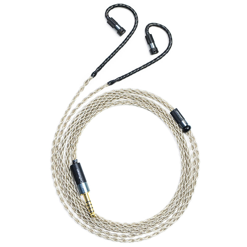6N Single Crystal Silver IEM Upgrade Cable for SENNHEISER IE8, IE8i, IE80, IE80S