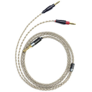 6N Single Crystal Silver Headphone Upgrade Cable for TAGO Studio T3-01, T3-01-MD, T3-03