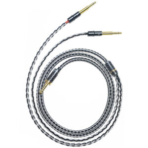 7N Silver & Copper Hybrid Headphone Upgrade Cable with Meze Dual 3.5mm TRS Connectors