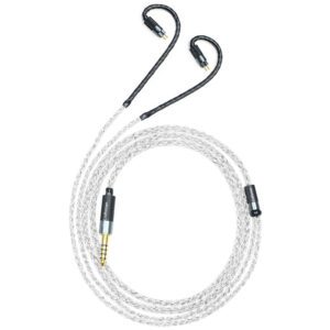 5N Silver-Plated OFC & Graphene Hybrid IEM Upgrade Cable with 0.78mm 2-Pin Connectors