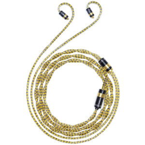 6N Silver-Plated OFC Shielded IEM Upgrade Cable with Standard MMCX Connectors