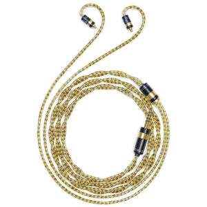 6N Silver-Plated OFC Shielded IEM Upgrade Cable for SENNHEISER IE200, IE300, IE600, IE900