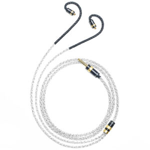 6N Single Crystal Silver & Graphene Hybrid IEM Cable with Standard MMCX Connectors