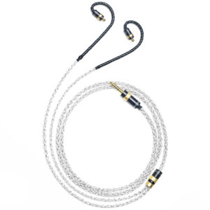 6N Single Crystal Silver & Graphene Hybrid IEM Cable with Acoustune Pentaconn Ear Connectors