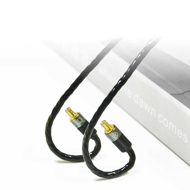 6N Single Crystal Copper IEM Upgrade Cable with Audio-Technica-Style A2DC Connectors - Image 2
