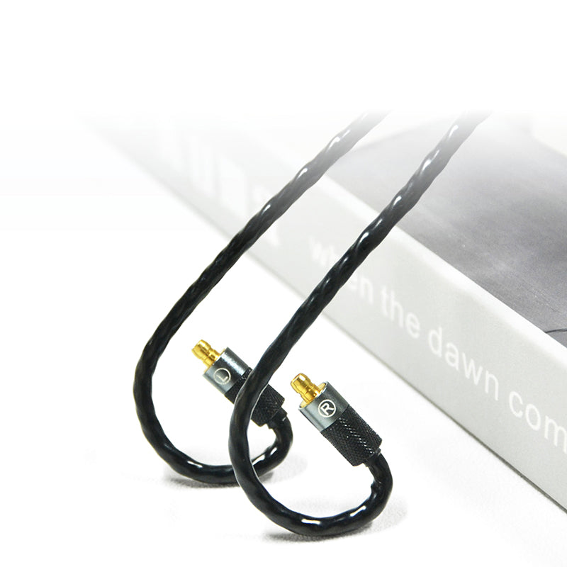 6N Single Crystal Copper IEM Upgrade Cable with Acoustune-Style Pentaconn Ear Connectors - Image 2