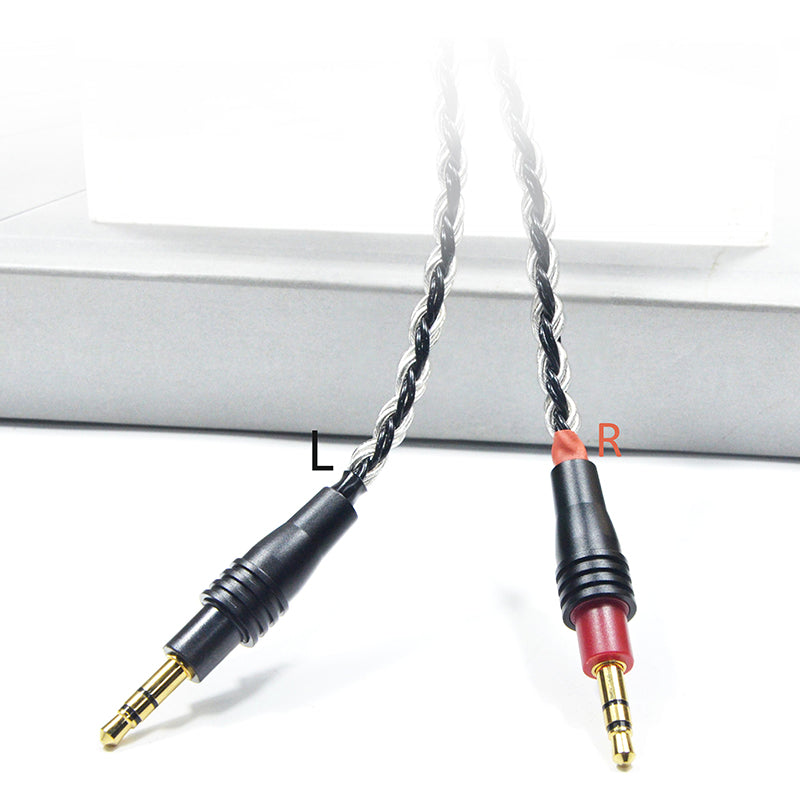 7N Silver & Copper Hybrid Headphone Upgrade Cable for TAGO Studio T3-01, T3-01-MD, T3-03 - Image 2