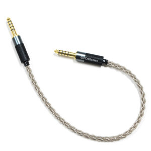 6N Single Crystal Silver 4.4mm Balanced Male-to-Male Upgrade Interconnect Cable
