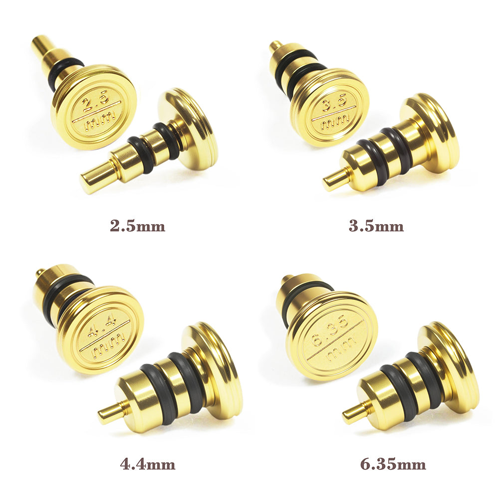 Audio jack dust plugs